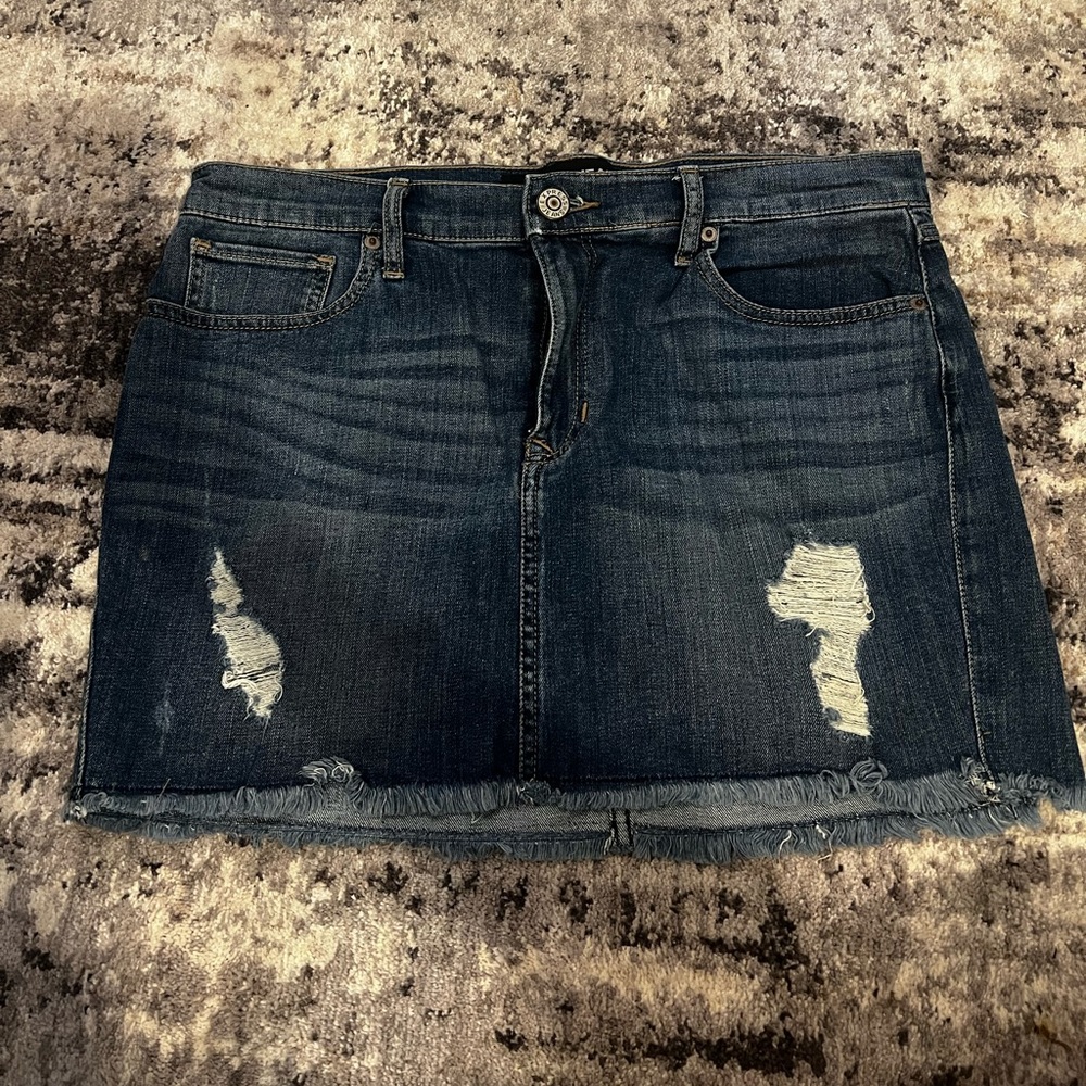 Express denim skirt